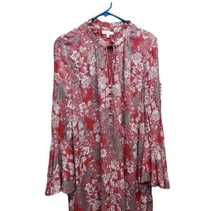 Jodifl l/s dress large lined rn 119146